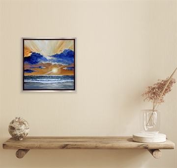 Solnedgang i Gl. Skagen - Gitte Toft